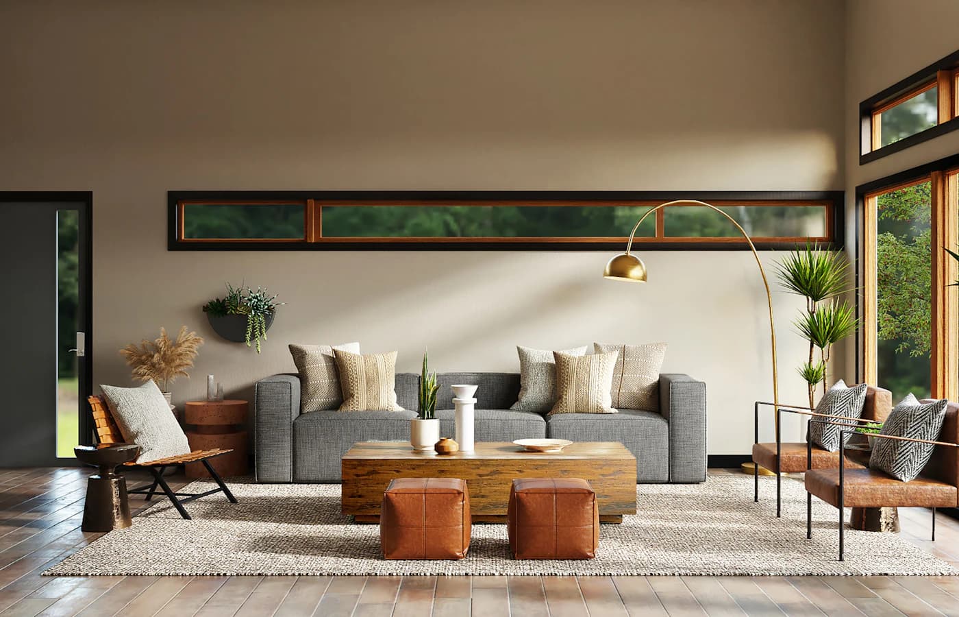 How to style a statement sofa without overloading the room