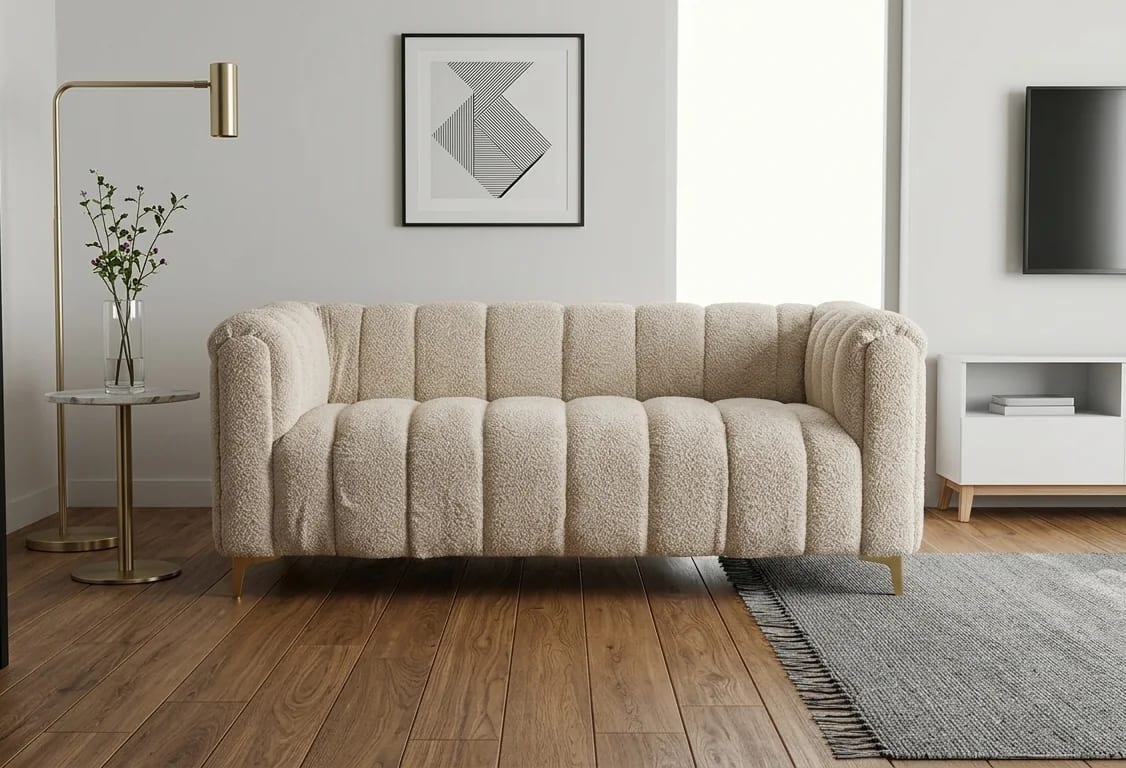 The Bouclé Sofa
